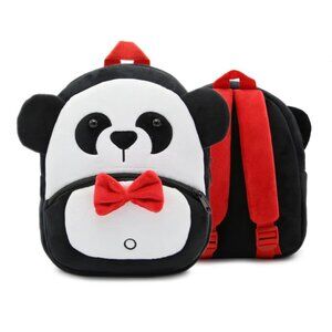 Cute Animal Plush Backpack for Toddlers Kids Gift Bag ( panda )